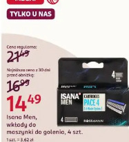 Isana Men, maszynki do golenia