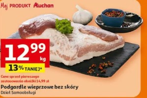 Podgardle wieprzowe bez skóry