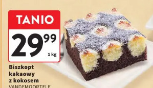 Biszkopt kakaowy z kokosem VANDEMOORTELE