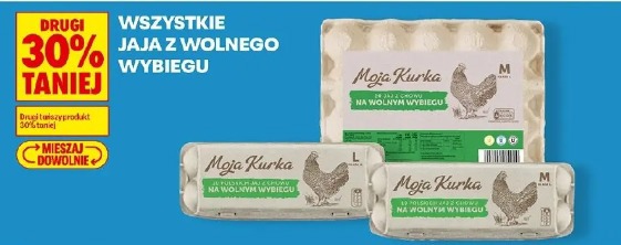 Wszystkie jaja z wolnego wybiegu