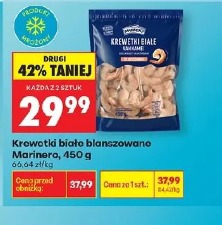 Krewetki białe blanszowane Marinero