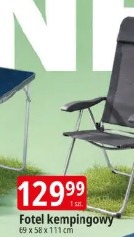 Fotel kempingowy