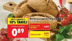 Bułka poranna fitness