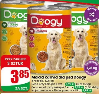 Mokra karma dla psa Doogy