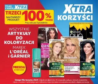 Wszystkie artykuły do koloryzacji marek L'Oréal i Garnier