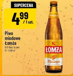 Piwo miodowe Łomża