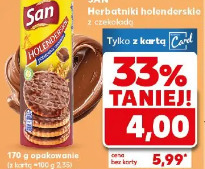 San Herbatniki holenderskie z czekoladą