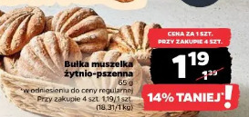 Bułka muszelka żytnio-pszenna