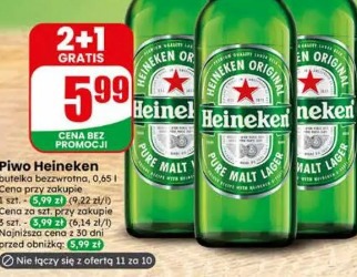 Piwo Heineken