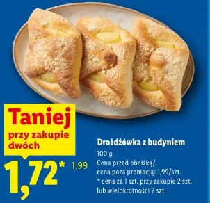 Drożdżówka z budyniem