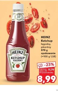 Heinz Ketchup łagodny, pikantny