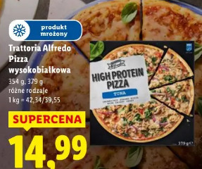 Trattoria Alfredo Pizza wysokobiałkowa