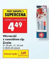 Woreczki z suwakiem zip Zosia