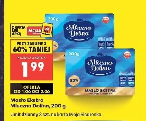 Masło Ekstra Mleczna Dolina