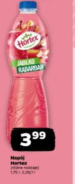 Napój Hortex jabłko rabarbar