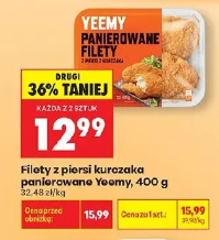 Filety z piersi kurczaka panierowane Yeemy