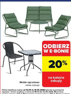 Meble ogrodowe