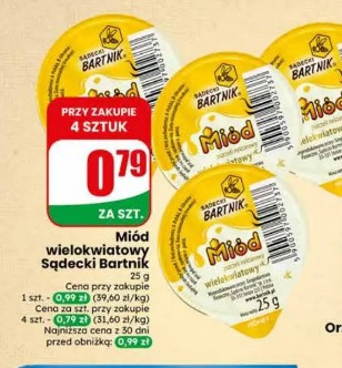 Miód wielokwiatowy Sądecki Bartnik