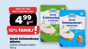 Serek śmietankowy Miletto