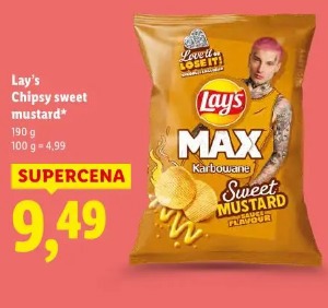 Lay's Chipsy sweet mustard