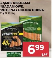 Śląskie kiełbaski śniadaniowe, Proteina+ Dolina Dobra
