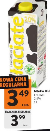 Mleko UHT Łaciate 2,0%