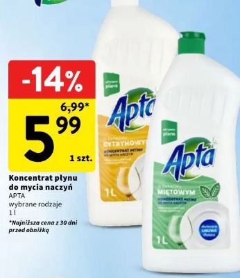 Koncentrat płynu do mycia naczyń APTA