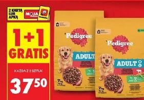 Sucha karma dla psa z wołowiną i warzywami Pedigree