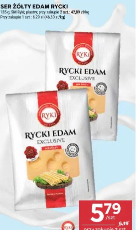 Ser żółty edam Rycki SM Ryki
