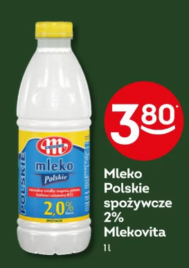 Mleko Polskie spożywcze 2% Mlekovita