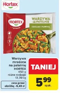 Warzywa mrożone na patelnię Hortex