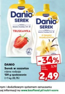 Danio Serek w saszetce