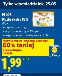 Pilos Masło ekstra 83%
