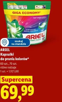 ARIEL Kapsułki do prania kolorów