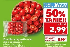 Pomidory rzymskie mini