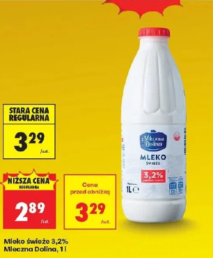 Mleko świeże 3,2% Mleczna Dolina