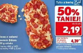 Pizza z salami i serem Edam