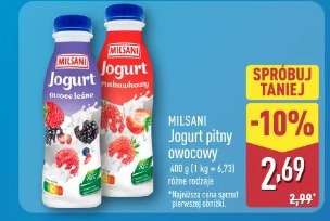 MILSANI Jogurt pitny owocowy