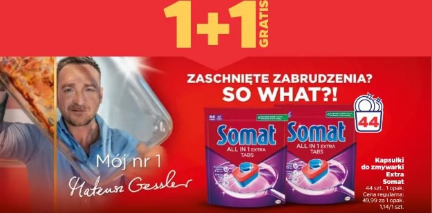 Kapsułki do zmywarki Extra Somat