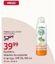 Equilibra, mleczko do opalania SPF 30