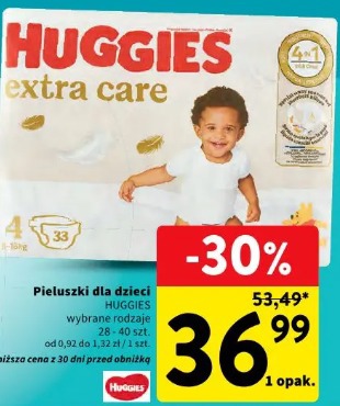 Pieluszki dla dzieci Huggies Extra Care