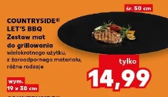 Countryside Let's BBQ Zestaw mat do grillowania