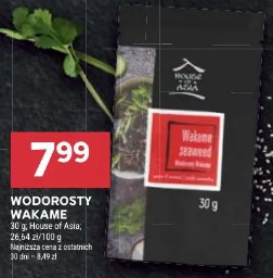 Wodorosty Wakame House of Asia