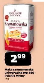 Mąka szymanowska uniwersalna typ 480 Polskie Młyny