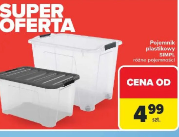 Pojemnik plastikowy SIMPL