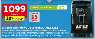 Ekspres ciśnieniowy DeLonghi ECAM12.121.B