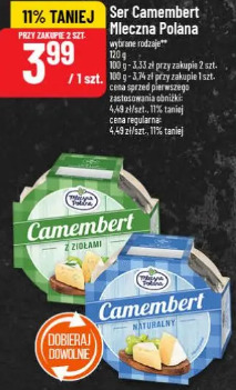 Ser Camembert Mleczna Polana