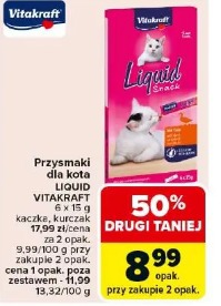 Liquid przysmaki dla kota VITAKRAFT