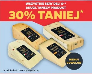 Wszystkie sery Deli Q