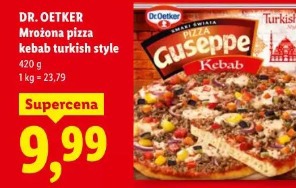Dr. Oetker Mrożona pizza kebab turkish style
